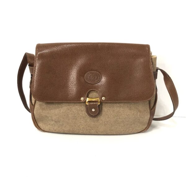 37933166 1 Gucci Accessories Collection Shoulder Bag Leather Beige Brown