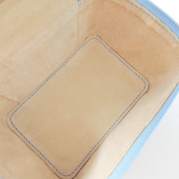 37937562 6 Furla Accessory Case Jewelry Case Leather Light Blue