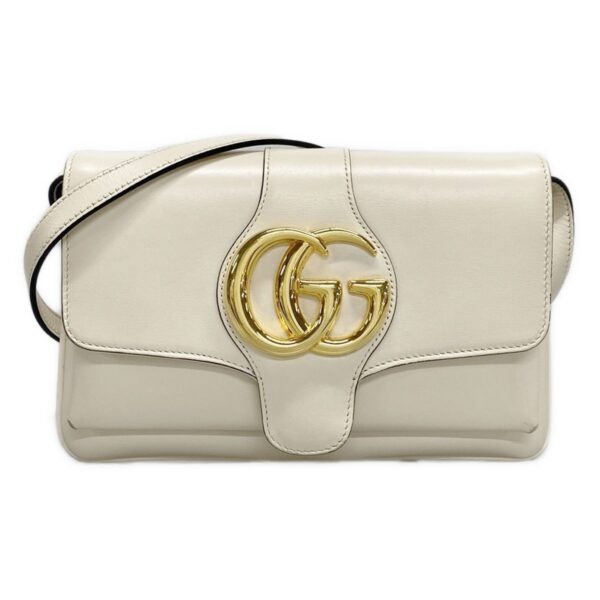 37938738 1 Gucci Ally Small Shoulder Bag Leather Ivory