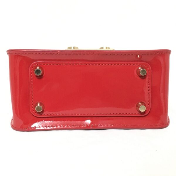 37939925 4 Furla Metropolis Shoulder Bag Chain Shoulder Enamel Red