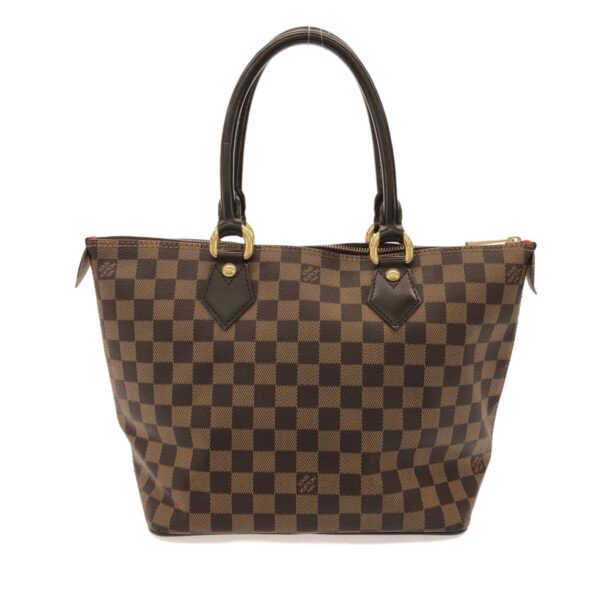 37940048 1 Louis Vuitton Saleya PM Handbag Damier Ebene