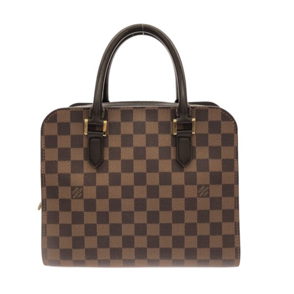 37940051 1 Louis Vuitton Triana Handbag Damier Ebene