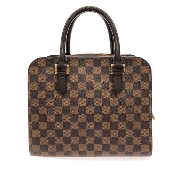 37940051 3 Louis Vuitton Triana Handbag Damier Ebene