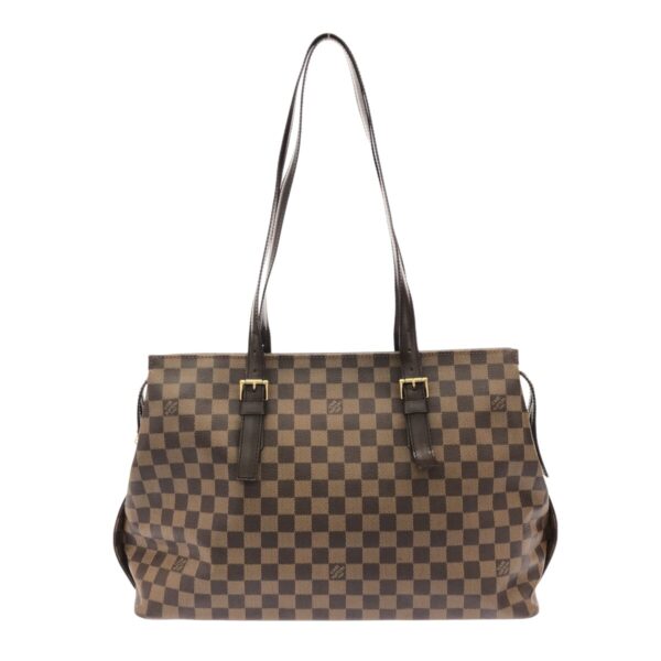 37940054 1 Louis Vuitton Chelsea Shoulder Bag Damier Canvas Ebene