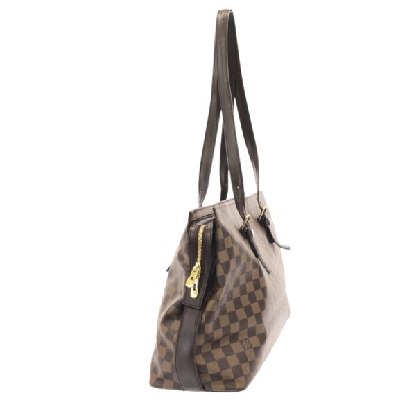 37940054 2 Louis Vuitton Chelsea Shoulder Bag Damier Canvas Ebene