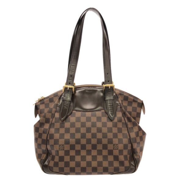 37940055 3 Louis Vuitton Verona GM Shoulder Bag Damier Canvas Ebene