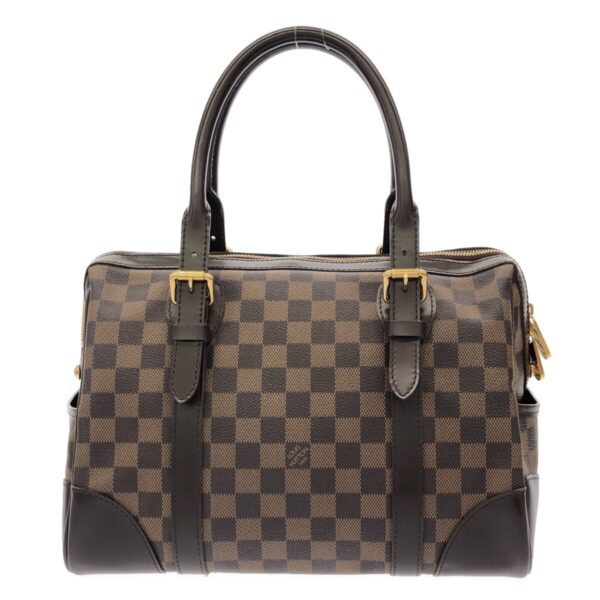 37940056 3 Louis Vuitton Berkeley Handbag Damier Ebene