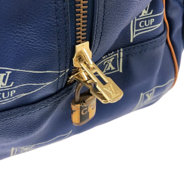 37940073 11 Louis Vuitton Evasion Bag Leather San Diego Blue