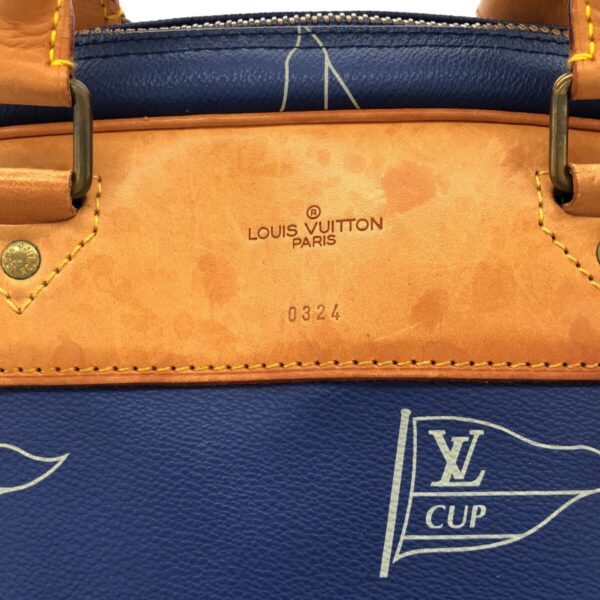 37940073 13 Louis Vuitton Evasion Bag Leather San Diego Blue