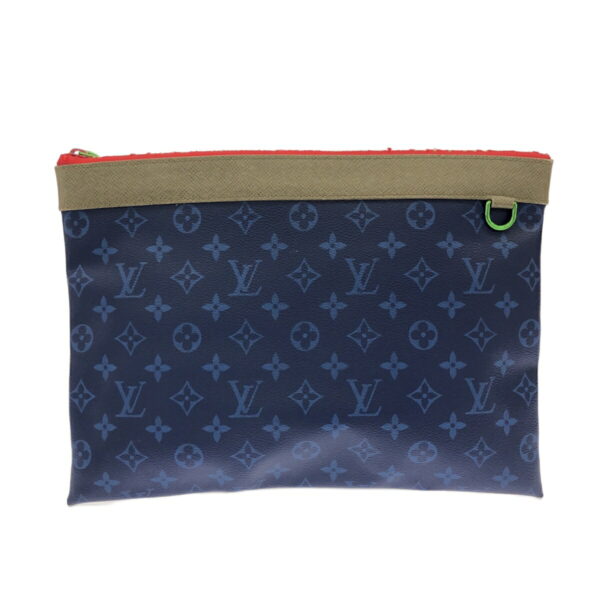 37940078 1 Louis Vuitton Pochette Apollo Clutch Bag Monogram Canvas Pacific