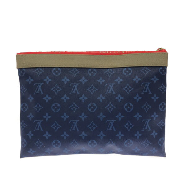 37940078 3 Louis Vuitton Pochette Apollo Clutch Bag Monogram Canvas Pacific