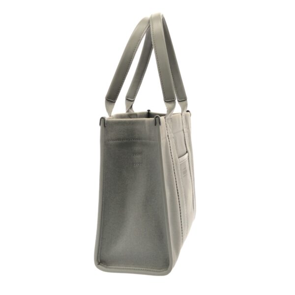 37941591 2 Balenciaga Small Tote Bag Canvas Leather Gray