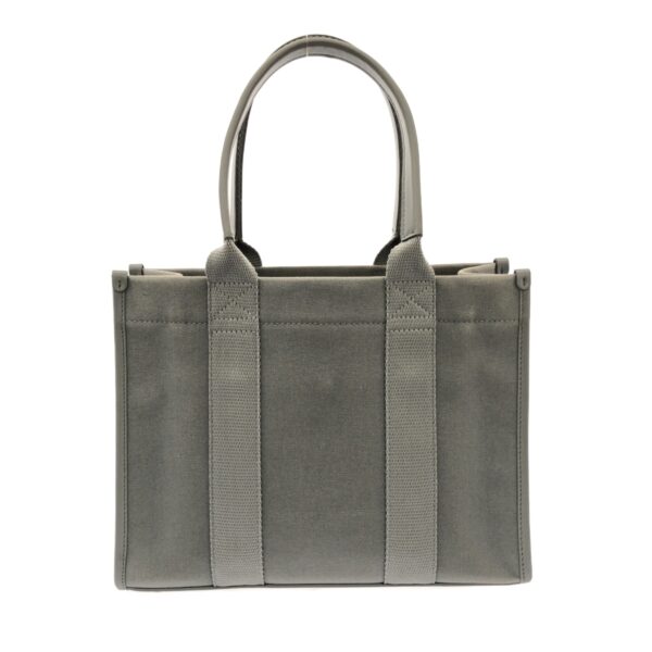 37941591 3 Balenciaga Small Tote Bag Canvas Leather Gray