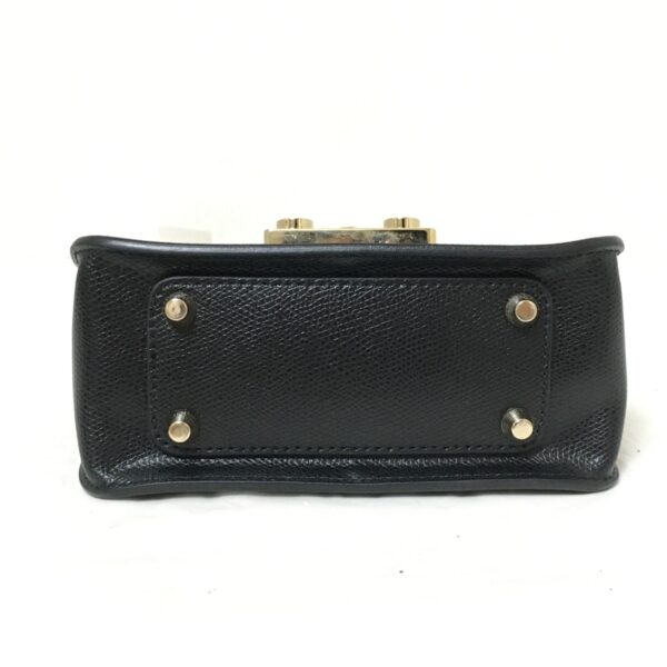 37942040 4 Furla Metropolis Shoulder Bag Chain Leather Black