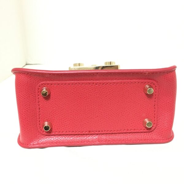 37942880 4 Furla Metropolis Shoulder Bag Chain Shoulder Leather Red