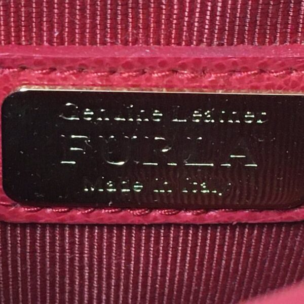 37942880 8 Furla Metropolis Shoulder Bag Chain Shoulder Leather Red