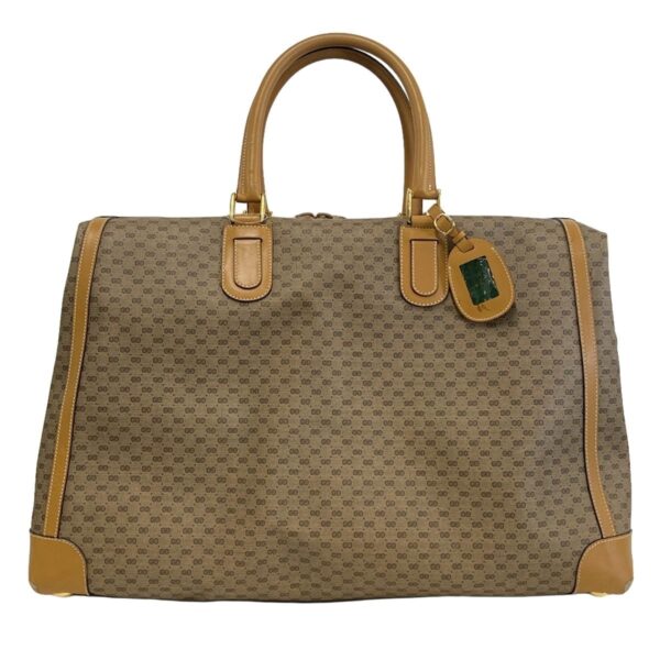 37944813 1 Gucci Gucci Micro GG Bag Leather Light Brown