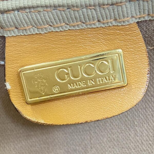 37944813 12 Gucci Gucci Micro GG Bag Leather Light Brown