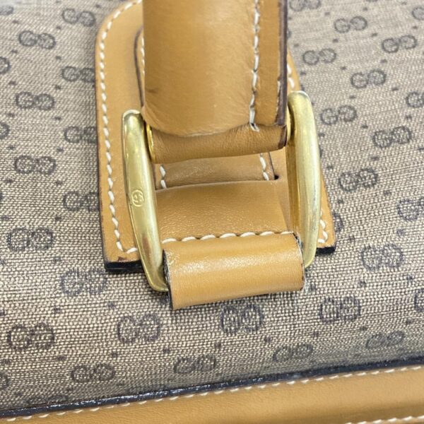 37944813 16 Gucci Gucci Micro GG Bag Leather Light Brown