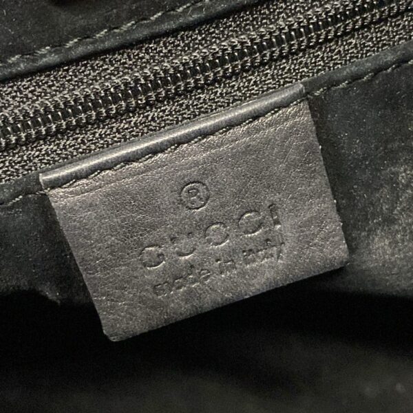 37948769 11 Gucci Shoulder Bag Leather Black