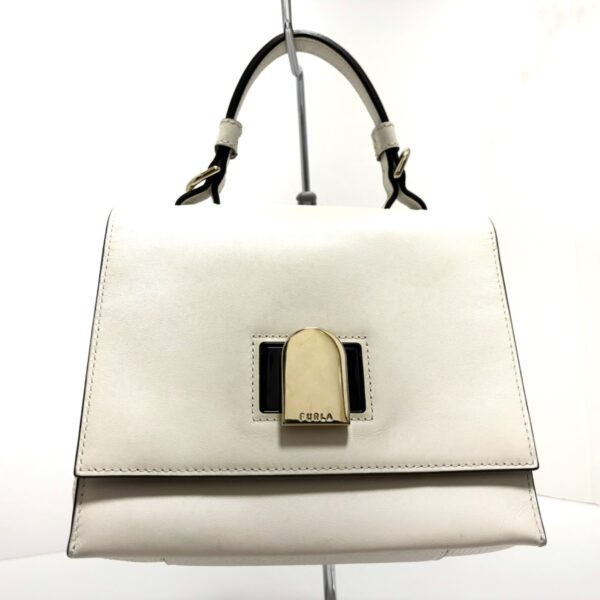 37953892 1 Furla Emma Handbag Leather White