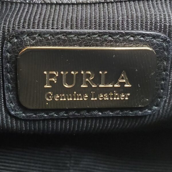 37954820 8 Furla Metropolis Shoulder Bag Chain Shoulder Leather Black