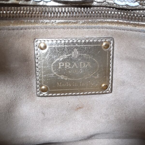 37954988 8 Prada Tote Bag Braided Leather White