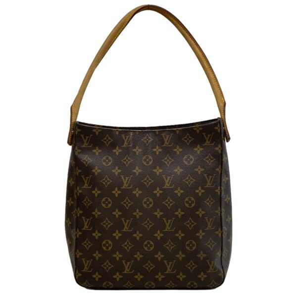 37956612 1 Louis Vuitton Looping Shoulder Bag Monogram Canvas