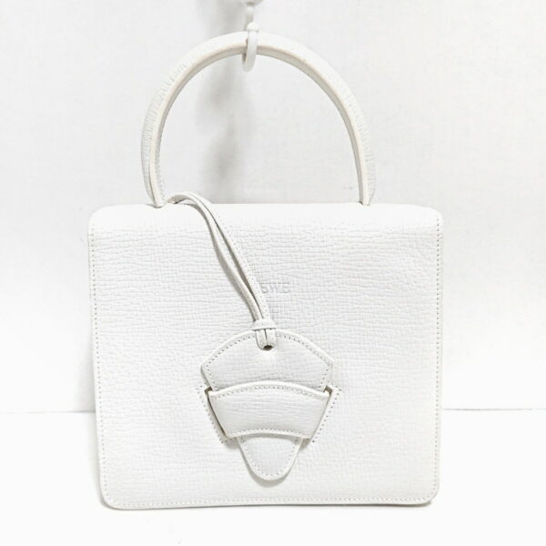 37957212 1 Loewe Barcelona Handbag White Leather