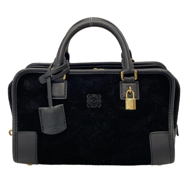 37959007 1 Loewe Amazona 23 Handbag Leather Black