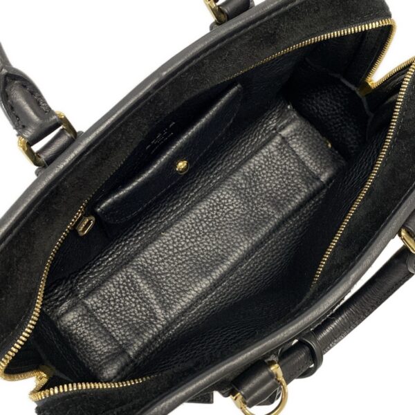 37959007 10 Loewe Amazona 23 Handbag Leather Black