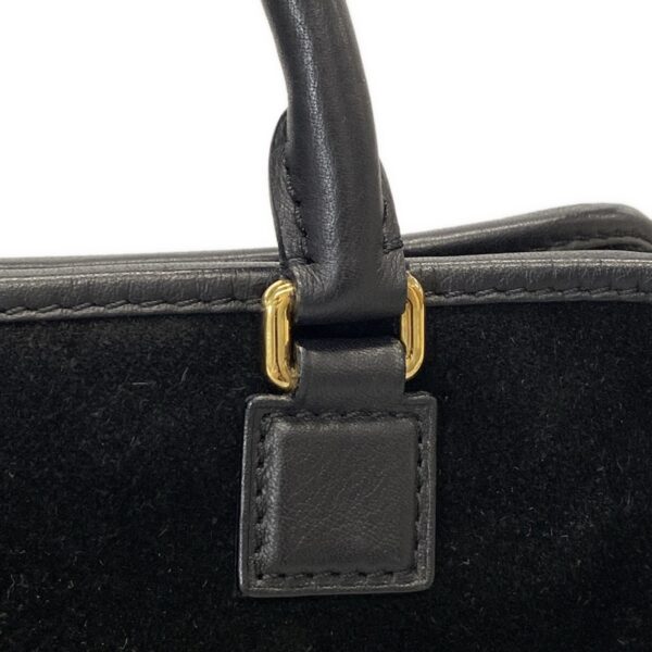 37959007 15 Loewe Amazona 23 Handbag Leather Black