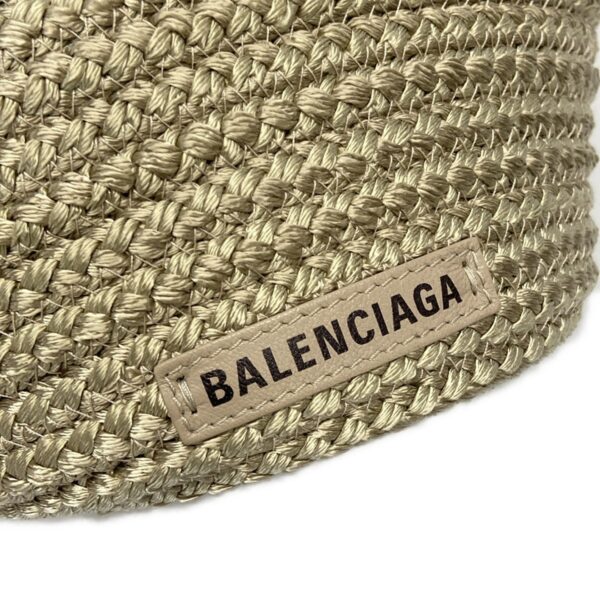 37959021 19 Balenciaga Ibiza Small Basket Tote Bag Light Green Beige