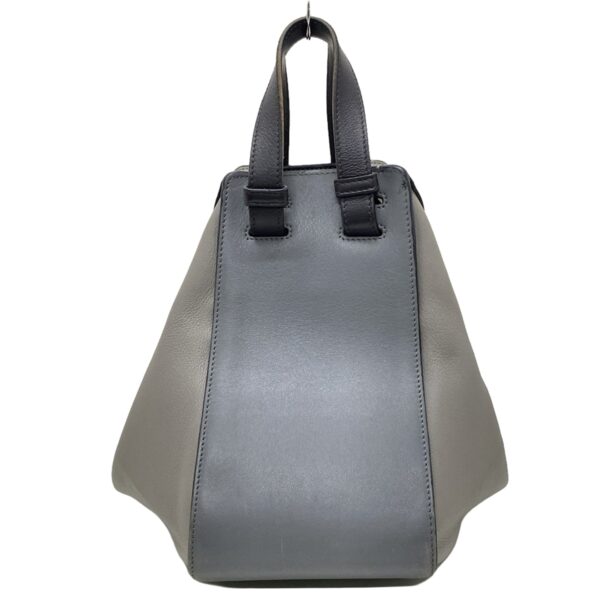 37962416 3 Loewe Hammock Small Handbag Classic Calf Leather Tricolor Gray Gray Black