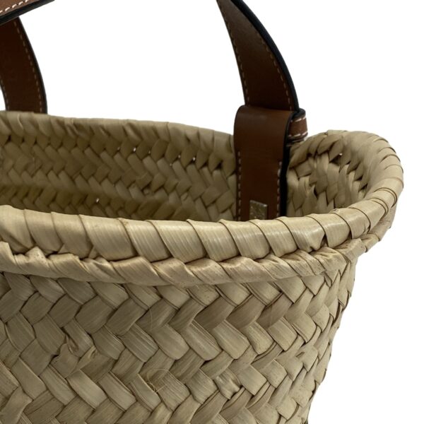 37962438 19 Loewe Basket Tote Bag Leather Beige Brown