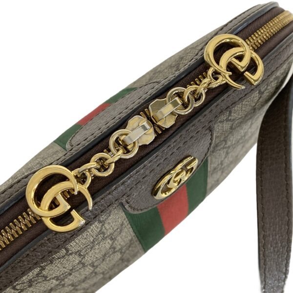 37962525 16 Gucci Ophidia Shoulder Bag Leather Beige Brown Multi