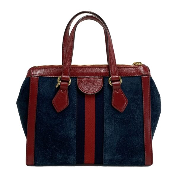 37962526 3 Gucci Ophidia GG Small Tote Bag Leather Blue Red