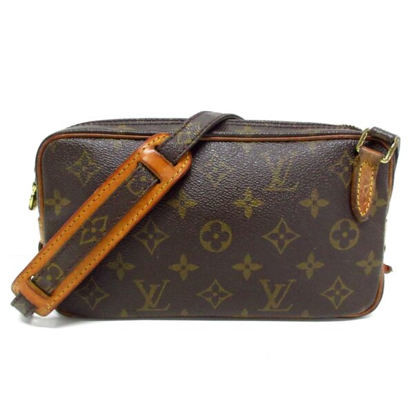 37963788 1 Louis Vuitton Pochette Marly Bandouliere Shoulder Bag Canvas