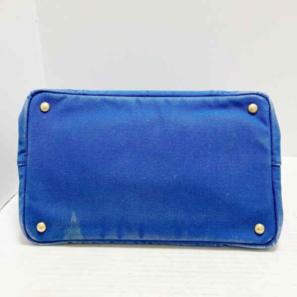 37964215 4 Prada Canapa Tote Bag Blue