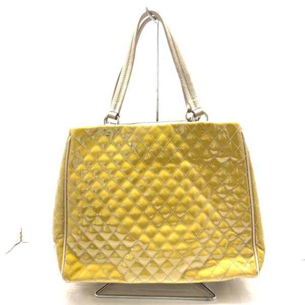 37964491 3 Salvatore Ferragamo Vara Tote Bag Enamel Leather Yellow