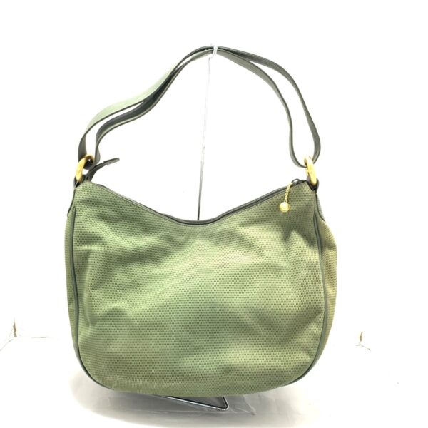 37964772 3 Gucci Shoulder Bag Nubuck Leather Dark Green