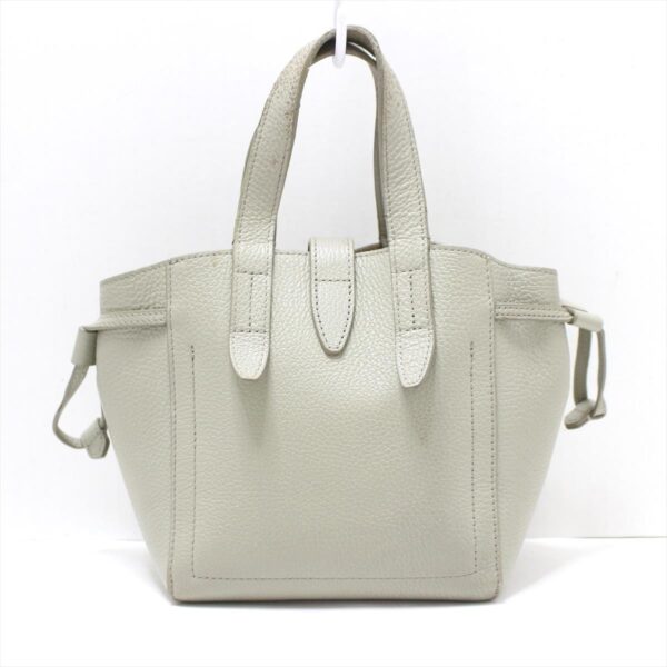 37966846 3 Furla Net Tote Bag Leather Gray