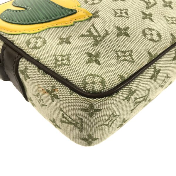 37968258 5 Louis Vuitton Pochette Handbag Jacquard Khaki