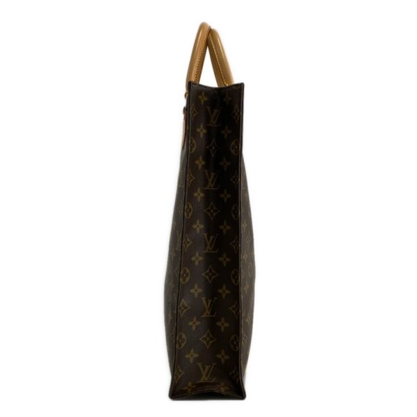 37970002 2 Louis Vuitton Sac Plat Handbag Monogram Canvas