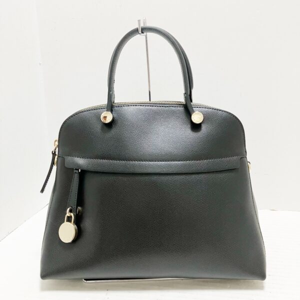 37970287 1 Furla Piper Handbag Leather Black