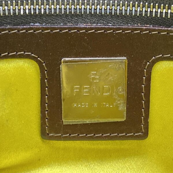 37970350 12 Fendi Mamma Bucket Handbag Leather Beige Brown