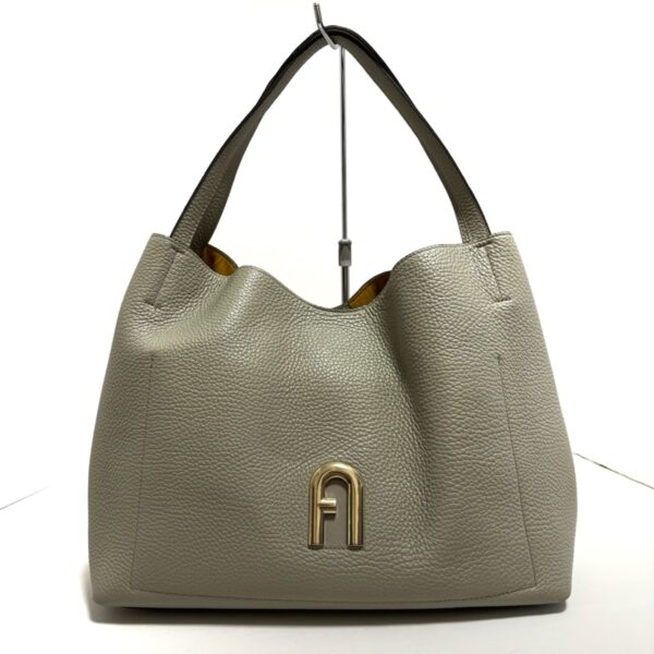 37970811 1 Furla Primula Tote Bag Leather Gray