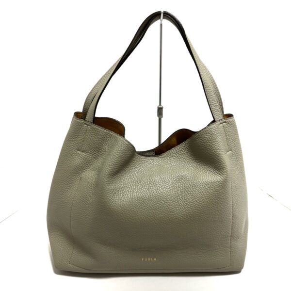 37970811 3 Furla Primula Tote Bag Leather Gray