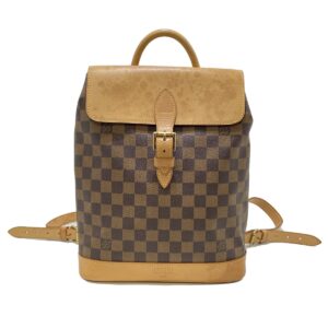 37972220 1 Louis Vuitton Deauville Monogram Handbag Brown