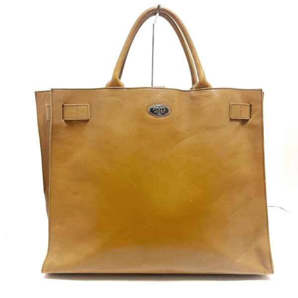 37973503 3 Furla Tote Bag Leather Light Brown